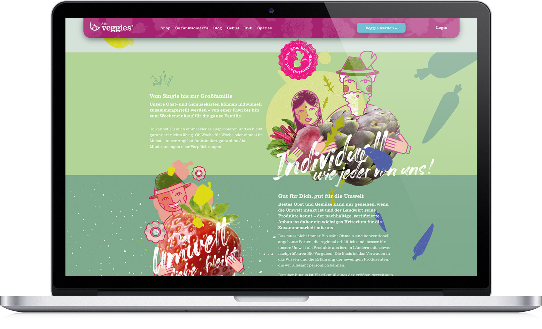 DieVeggies-Corporate-Design-Webpage