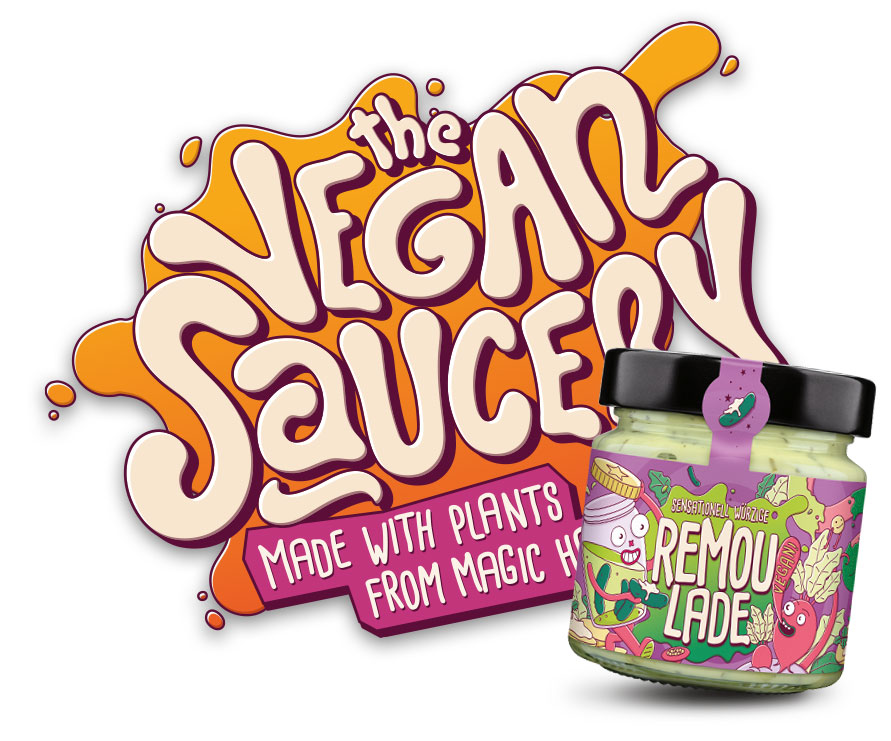 Packaging Design Vegan Saucery