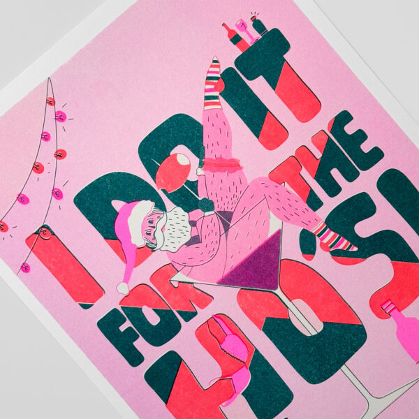 Do it for the Ho's – Riso Poster – Bild 3