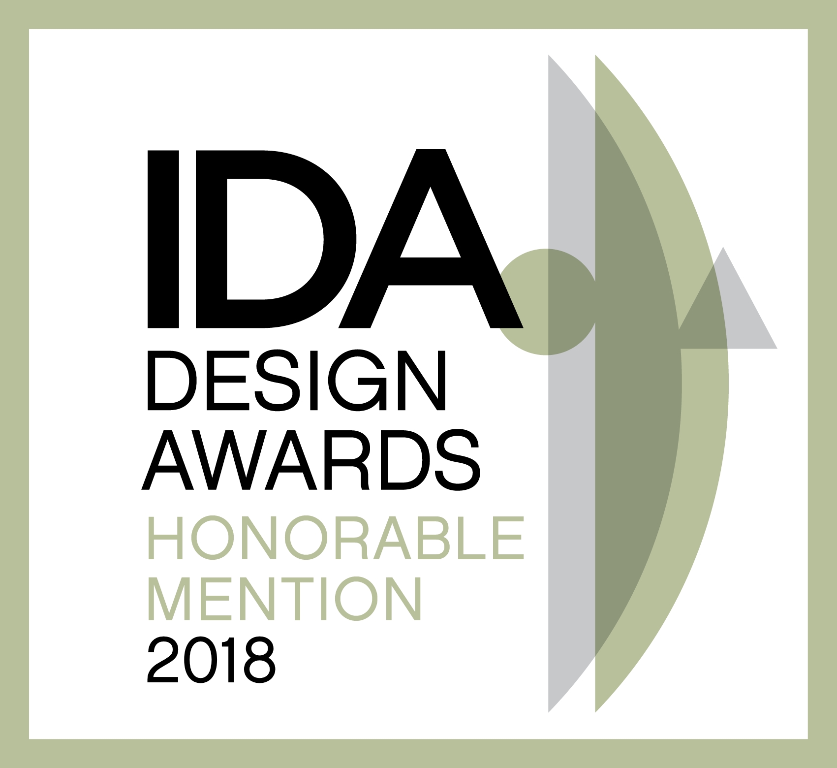 IDA Design Awards - Honorable Mention - 2018