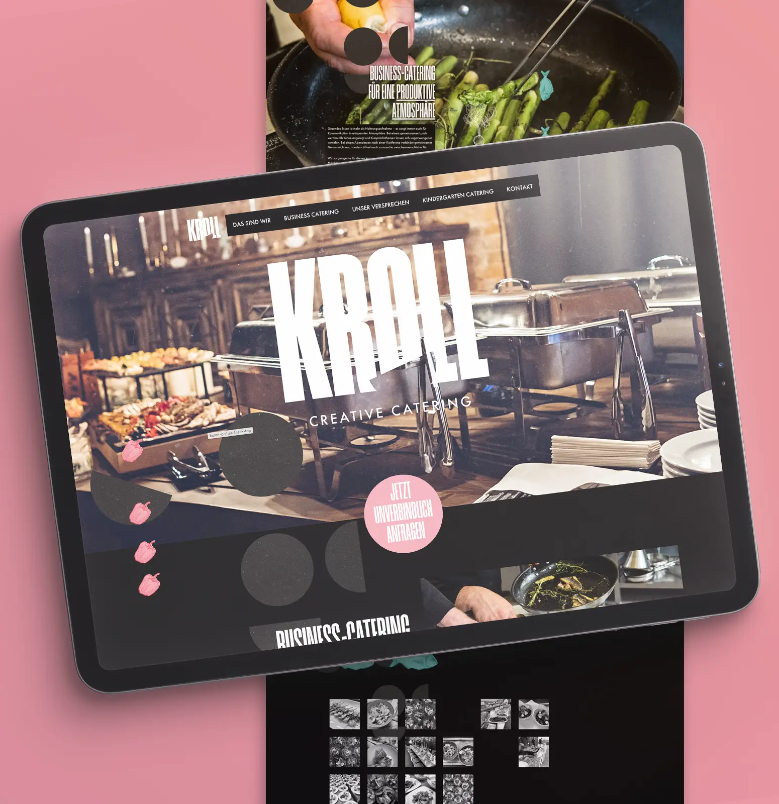 Logo Kroll Catering von Ansichtssache München Logo Kroll Catering von Ansichtssache München