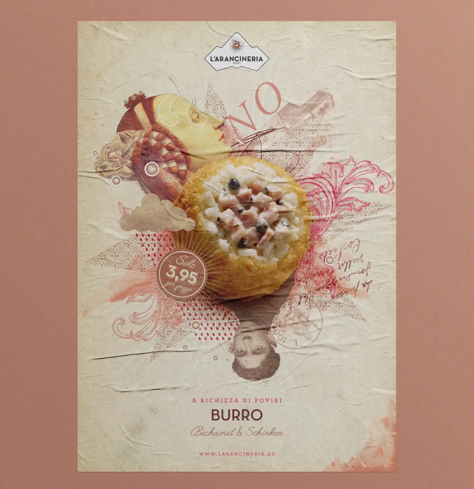 LArancineria_Corporate-Design-02 L'Arancineria Posterdesign für Burro Arancini von Ansichtssache