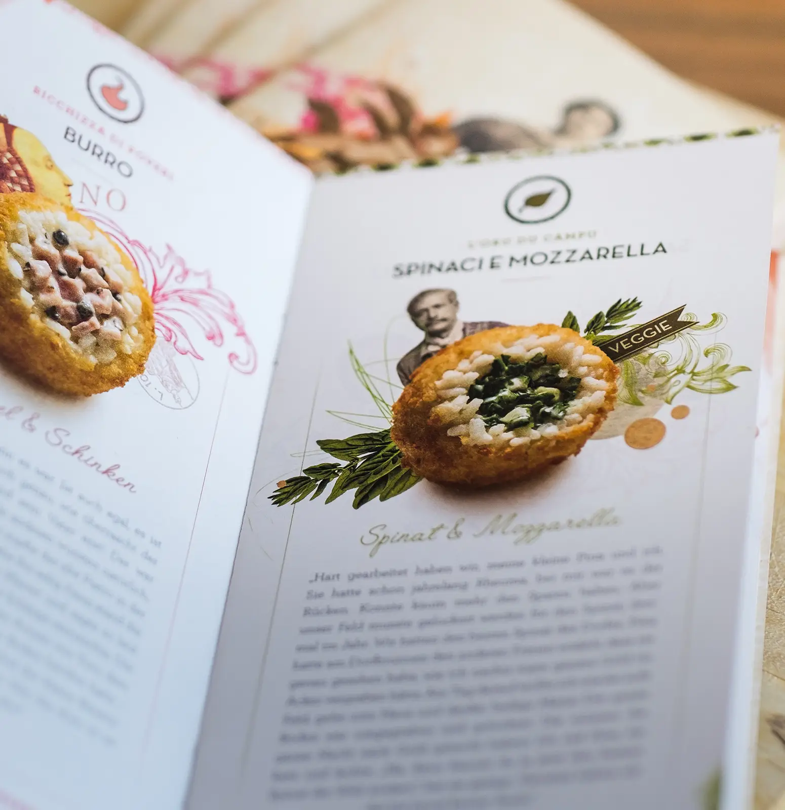 LArancineria_Corporate-Design-14 L'Arancineria Speisekarte – Corporate Design