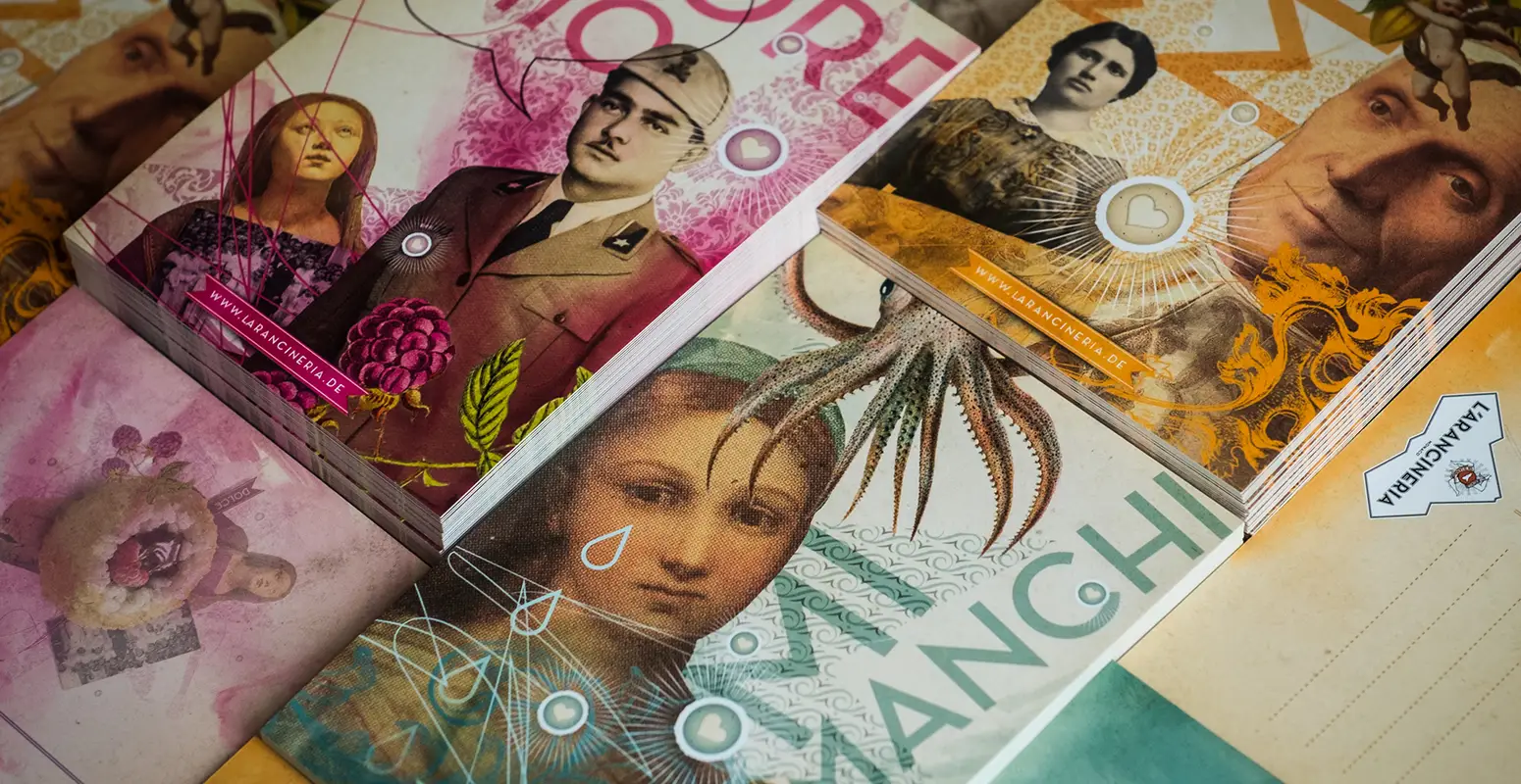 LArancineria_Corporate-Design-18 L'Arancineria Postkarten – Design von Ansichtssache