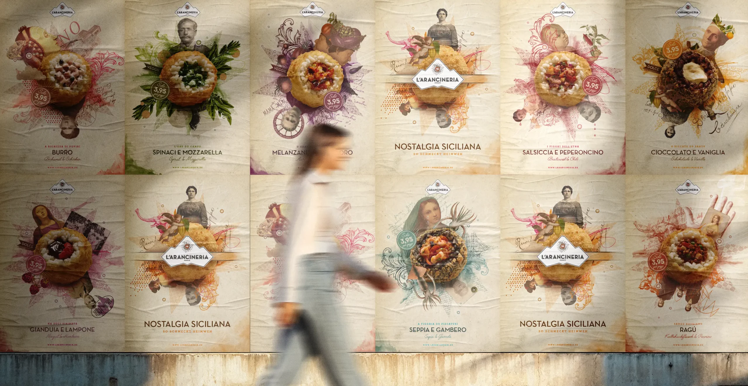 LArancineria_Corporate-Design-21 L'Arancineria Out of Home Poster zur Eröffnung in München