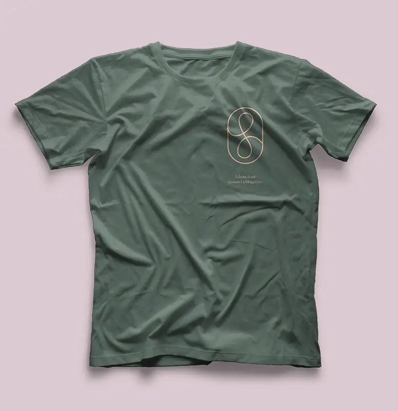 SchöneHaut_Corporate-Design-04 Praxisbekleidung Corporate Design Schöne Haut von Ansichtssache