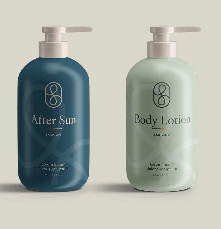 Ansichtssache Packaging Design Lotions Schöne Haut