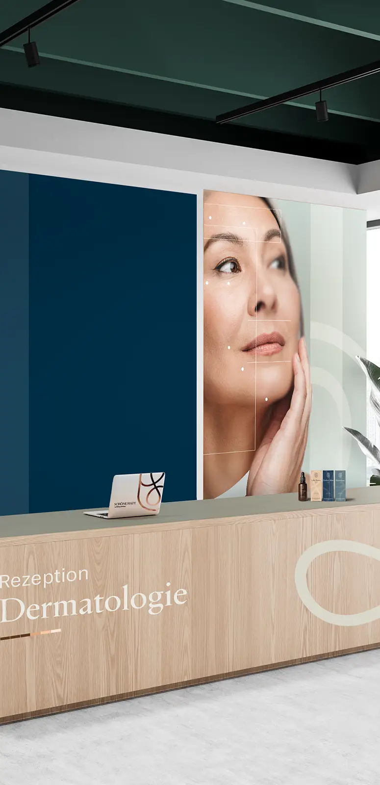 SchöneHaut_Corporate-Design-18 Interior Design für Schöne Haut von Ansichtssache München