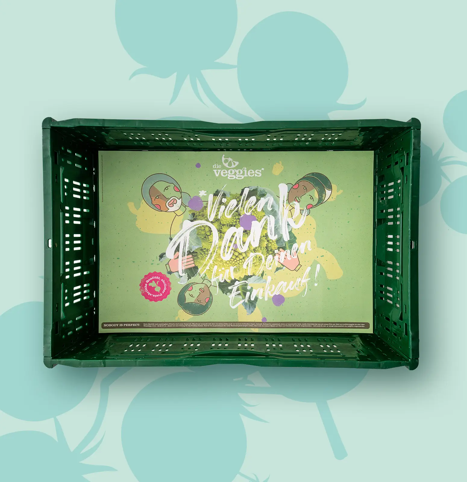 dieveggies-Corporate-Design_11 Einleger für die Veggies Lieferkiste – Corporate Design by Ansichtssache
