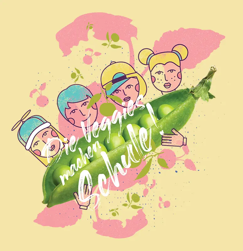 dieveggies-Corporate-Design_21 Die Schul-Veggies Illustration von Ansichtssache