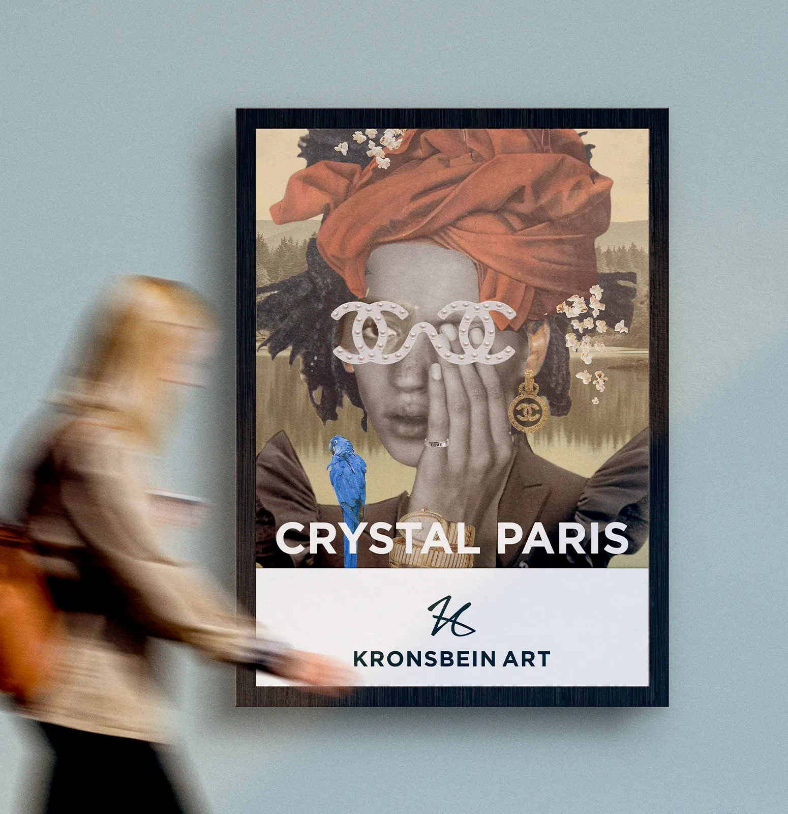 Posterdesgin zur Vernissage von Kronsbein Art Posterdesgin zur Vernissage von Kronsbein Art