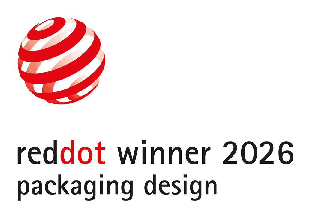 Red Dot Award Winner 2026 – Packaging Design Auszeichnung für strategisches Design